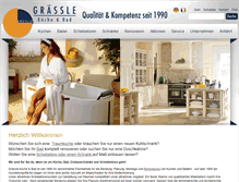 Tablet Screenshot of graessle.de